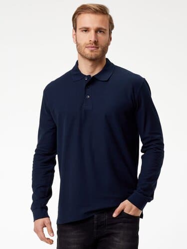 BS Evolution Langarm Polo, 180 gr/m²