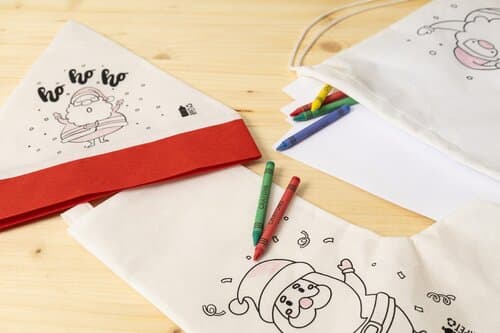 Julfar Hat Weihnachtsmütze zum Ausmalen