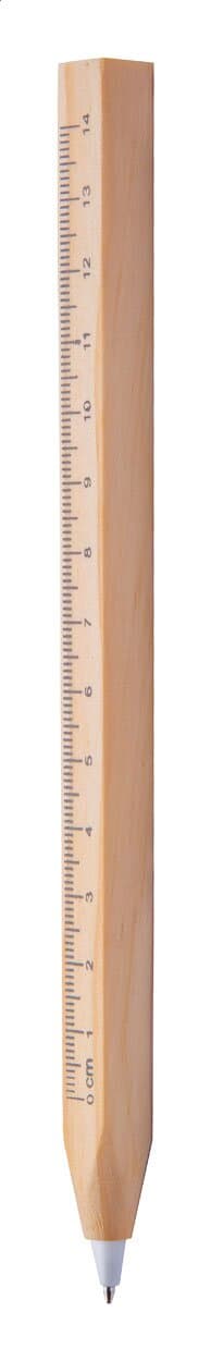 Burnham Black Kugelschreiber mit Lineal