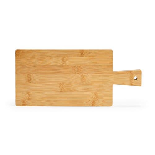 Claudel Schneidebrett aus Schiefer und Bambus mit Griff und Kreide