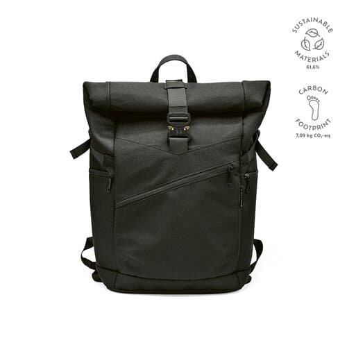 Coloma 28L Rucksack rPET. Oberer Rollverschluss. Laptops bis 17"