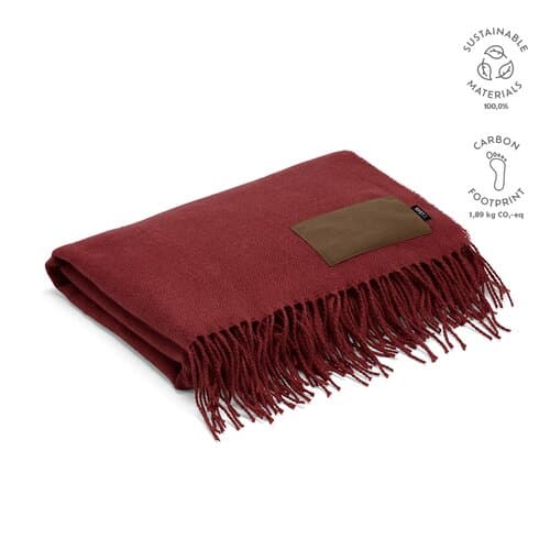 Lichtenstein Decke aus rPET (180 g/m²). Mit personalisierbarem Aufnäher