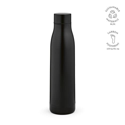 Acuara Trinkflasche aus recy.Edelstahl, 630 ml. Doppelwandig