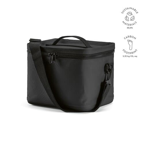 Munich L 10L Kühltasche, rPET mit rABS. Thermoinjizierte Reißverschlüsse