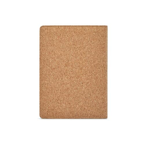Kafka A5-Mappe, Kork. Notizblock mit 64-seitigem FSC