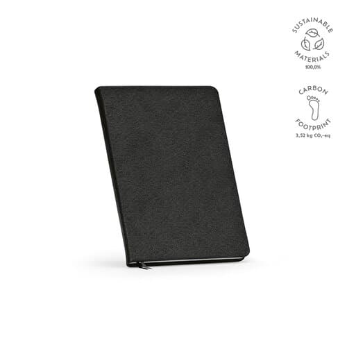 Wilde A5 Hardcover-Notizbuch aus rPU. 196 Seiten FSC-Papier 80gsm