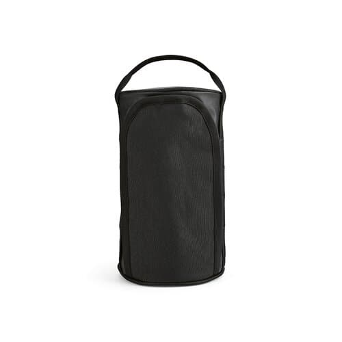 Riga 5,7L Kulturtasche aus rPET. Zylindrische Form mit Tragegriff