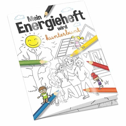 Malbuch / Mal-Set A6 - Energie