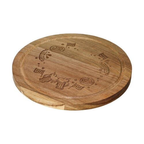 Schneidbrett "Acacia" rund