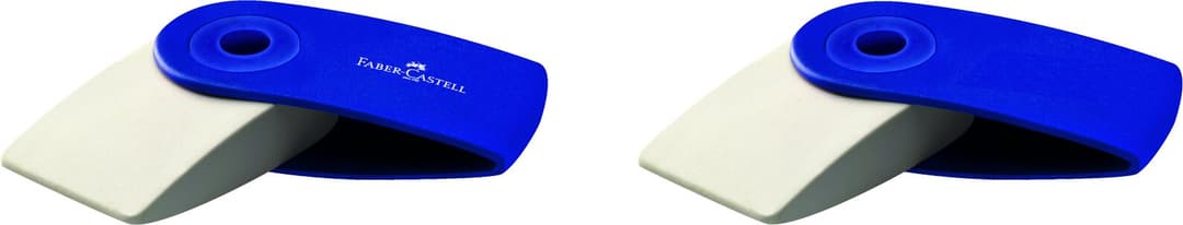 Faber-Castell Sleeve Mini Radierer Blau