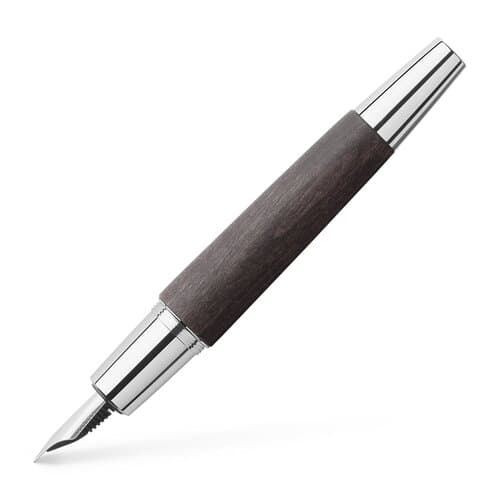 Faber-Castell E-Motion Holz / Metall Birnbaum schwarz Fuellfederhalter