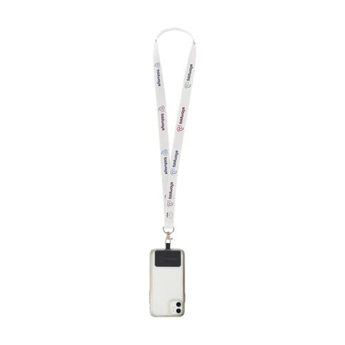 Lanyard Sublimation RPET 2 cm mit Patch