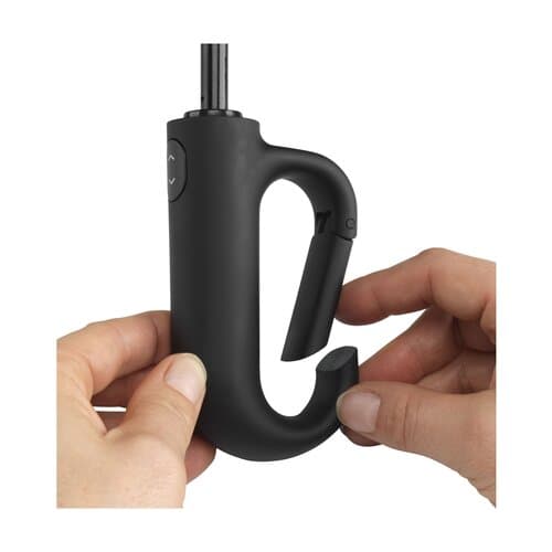 Carabiner RCS RPET faltbarer Regenschirm 21 inch