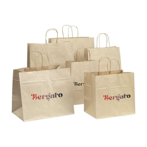 Leaf It Bag aus recyceltem Graspapier (90 g/m²) M