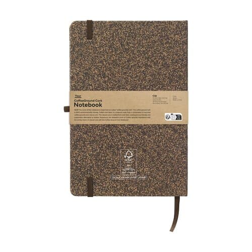 CoffeeGround Cork Notebook A5