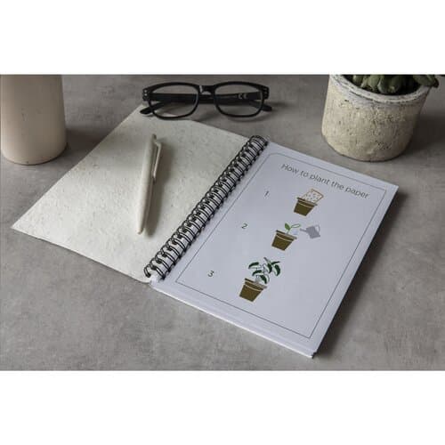 Seed Paper Notebook A5 Notizbuch