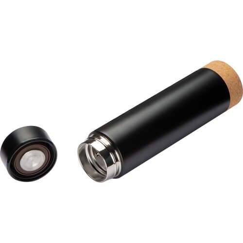 Vakuum Edelstahlflasche mit Teesieb, 450ml GREGORIO