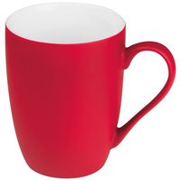 Tasse aus Porzellan, außen gummiert, 300ml