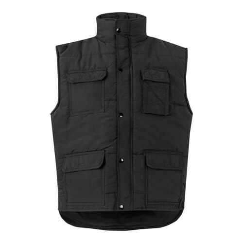 VL MEFITIS. Steppweste mit mehreren Taschen (220g/m²), aus Polyester (100%)