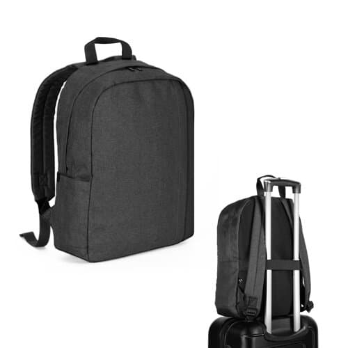 GIJON. Laptop-Rucksack aus 600D recyceltem Polyester, HD und Innenfutter aus 210D recyceltem Polyester