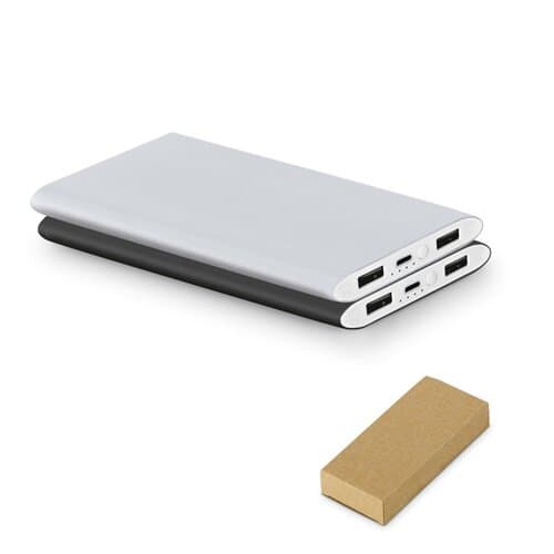 NOBEL. Powerbank 7'200 mAh aus Recyceltes Aluminium (100 % rAL)