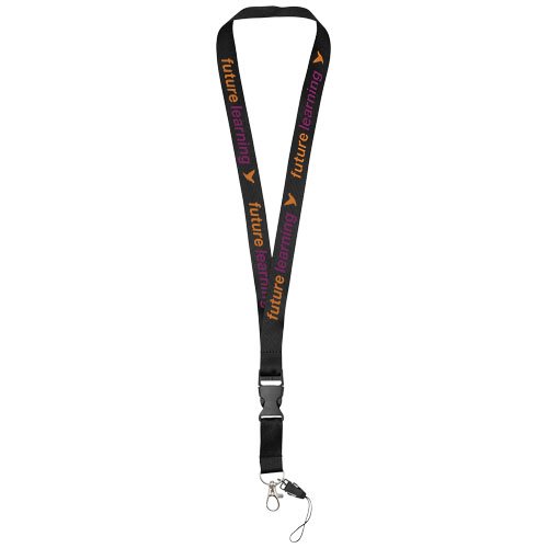 Sagan Lanyard mit abnehmbarer Schnalle und Handyband