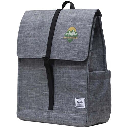 Herschel City Rucksack aus recyceltem Material 16 L