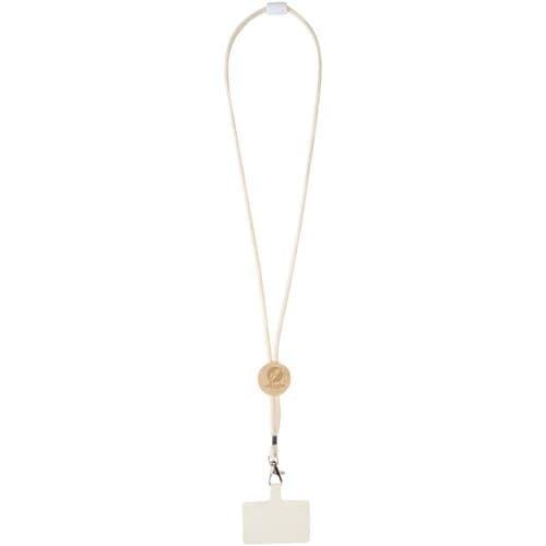 Adhab Smartphone Lanyard mit Bambusdetails