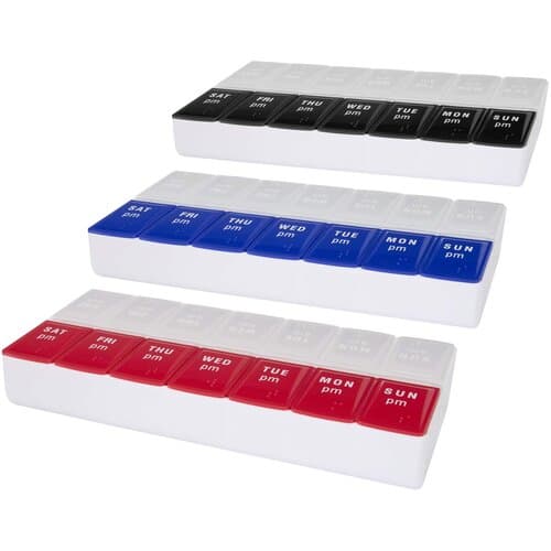 Cycle 7 Tage Tabletten Box für morgens und abends