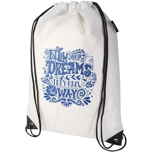 Evergreen Sportbeutel aus recyceltem GRS Non Woven 5 L