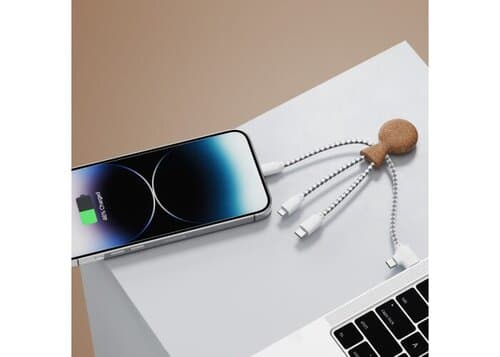 Xoopar Mr. Bio Cork Charging Cable