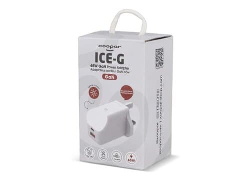 Xoopar ICE-G 65W GaN-Netzteil mit UK-Stecker