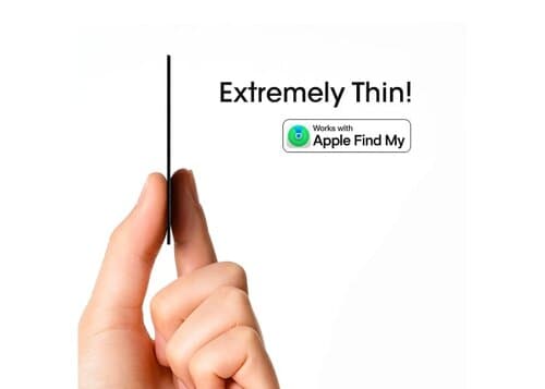 Xoopar ICE-Card Ultradünne Tracker-Karte wiederaufladbar