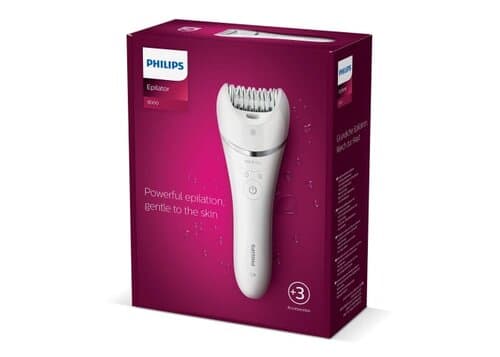 BRE700|Philips Epilator für Beine und Körper, nass und trocken