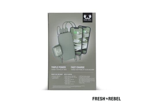 2PB18100 | Fresh 'n Rebel Powerbank 18000mAh USB-C Fast Charging 20W