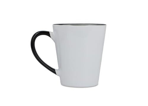 Melbourne Sublimationsbecher farbiger Rand & Henkel 300ml