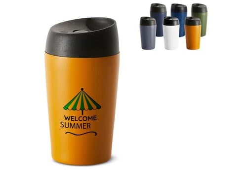 Sagaform Loke Reisebecher Farbe beschichtet 240ml