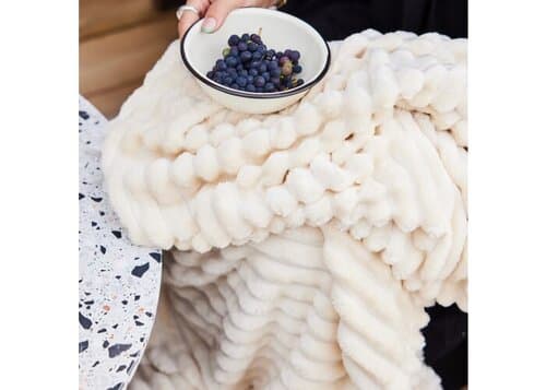 Sagaform Esther Fleece Plaid 130x170 cm