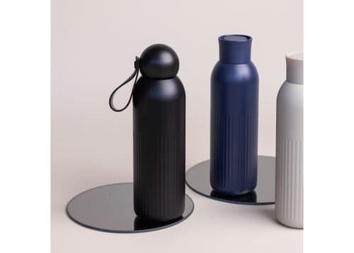 Sagaform Tekla Stahlisolierflasche (recycelt) 500 ml