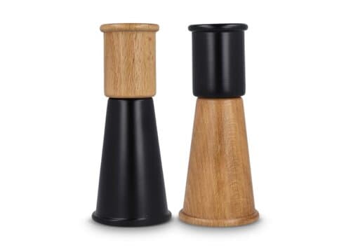 Sagaform "Gurken" Salz- und Pfeffermühle Set klein, 15 cm