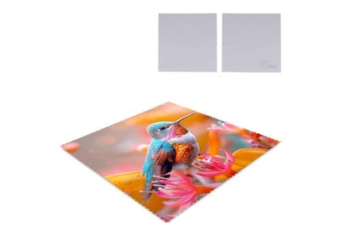 R-PET Sublimation Mikrofasertuch 15 x 15cm