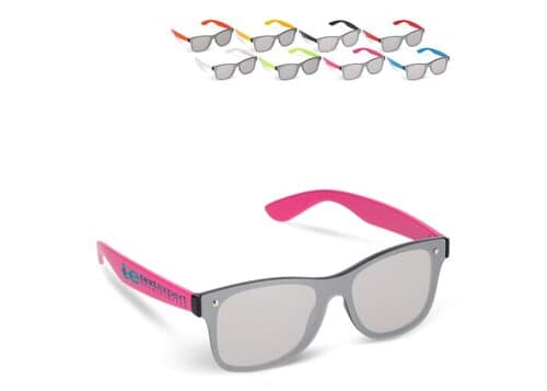 Justin R-PC Sonnenbrille mit verspiegelten Uni-Gläsern UV400