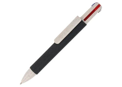 Papierkugelchreiber mit 4 Schreibfarben