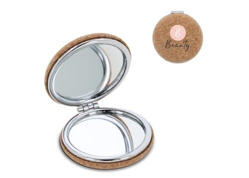 Taschenspiegel Kork