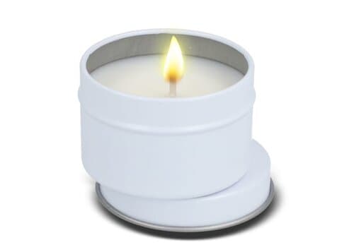 Dhyana-Duftkerze auf Pflanzenbasis in recycelter Dose