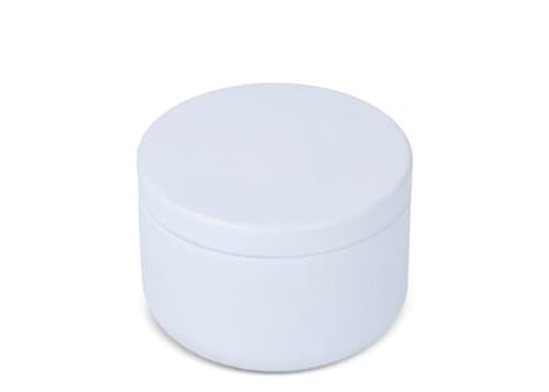 Asana unparfümierte Kerze auf Pflanzenbasis in recycelter Dose