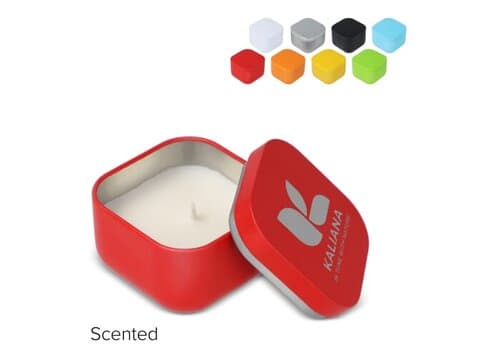 Ananda Duftkerze auf pflanzlicher Basis in recycelter Dose