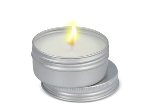 Zitronengras-Insektenschutzkerze auf Pflanzenbasis in recycelter Dose