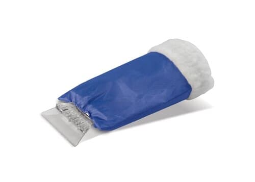 Eiskratzer mit Handschuh