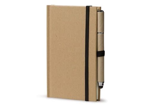 Karton Notizbuch A6 + Stift